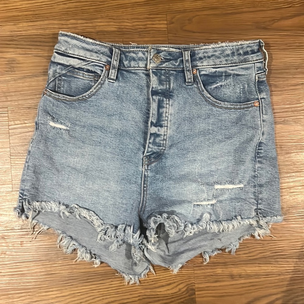 Free People Denim Shorts curvy